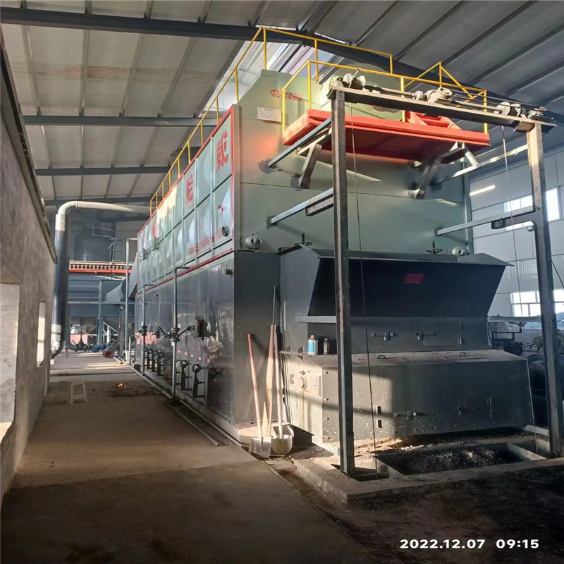 甘肅省天水市15噸生物質(zhì)常壓熱水鍋爐