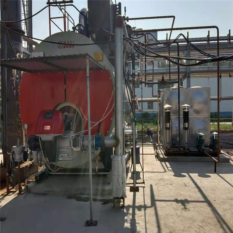 山東省高清縣6噸天然氣低氮蒸汽鍋爐